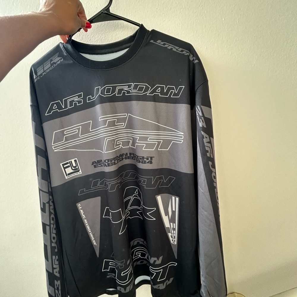 Jordan MVP oversized long sleeve tshirt - Picture 2 of 5